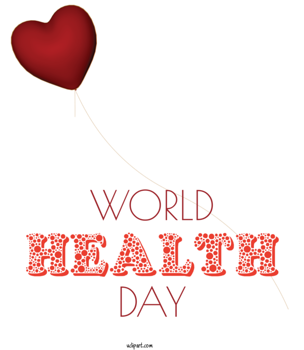 Free Holidays Logo Meter Line For World Health Day Clipart Transparent Background
