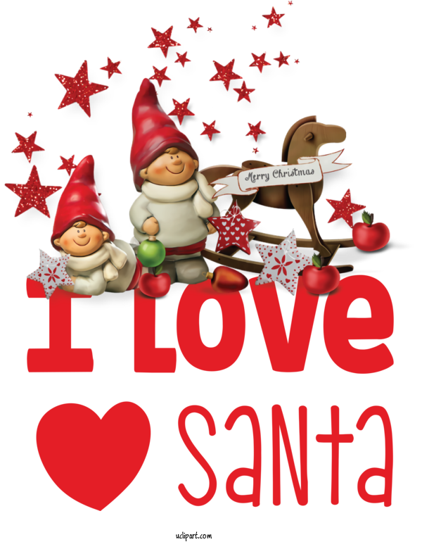 Free Cartoon Christmas Day Santa Claus Christmas Elf For Santa Clipart Transparent Background
