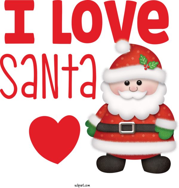 Free Cartoon Christmas Day Santa Claus Christmas Ornament For Santa Clipart Transparent Background