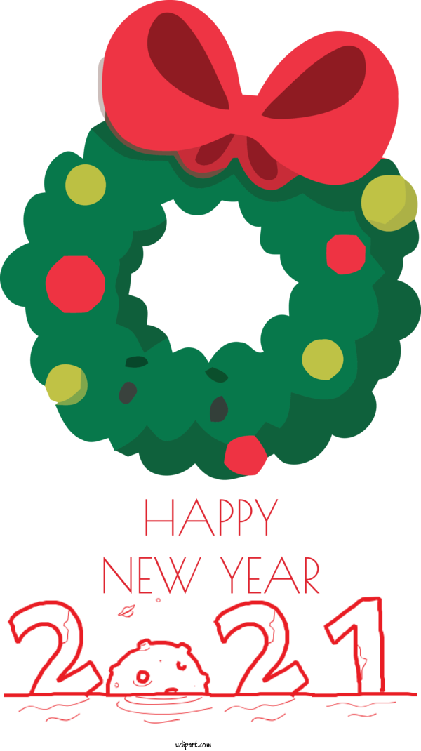 Free Holidays Design 2021 Happy New Year Pixel For New Year Clipart Transparent Background
