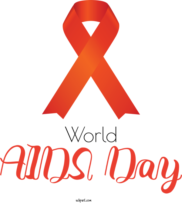 Free Holidays Logo Red Meter For World AIDS Day Clipart Transparent Background