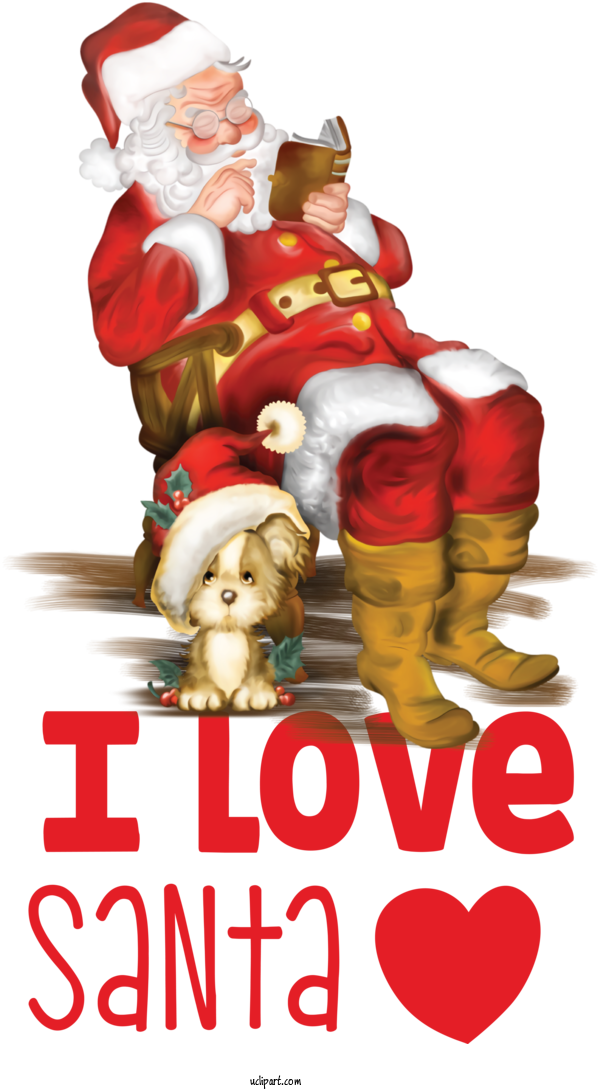 Free Cartoon Santa Claus Christmas Day Ded Moroz For Santa Clipart Transparent Background