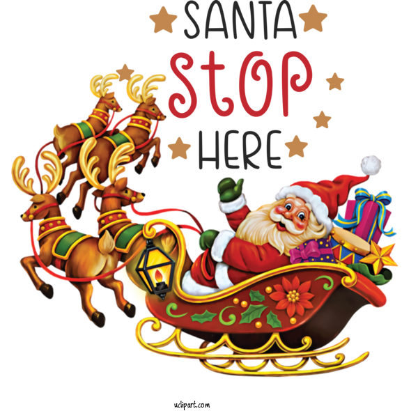 Free Cartoon Rudolph Reindeer Ded Moroz For Santa Clipart Transparent Background