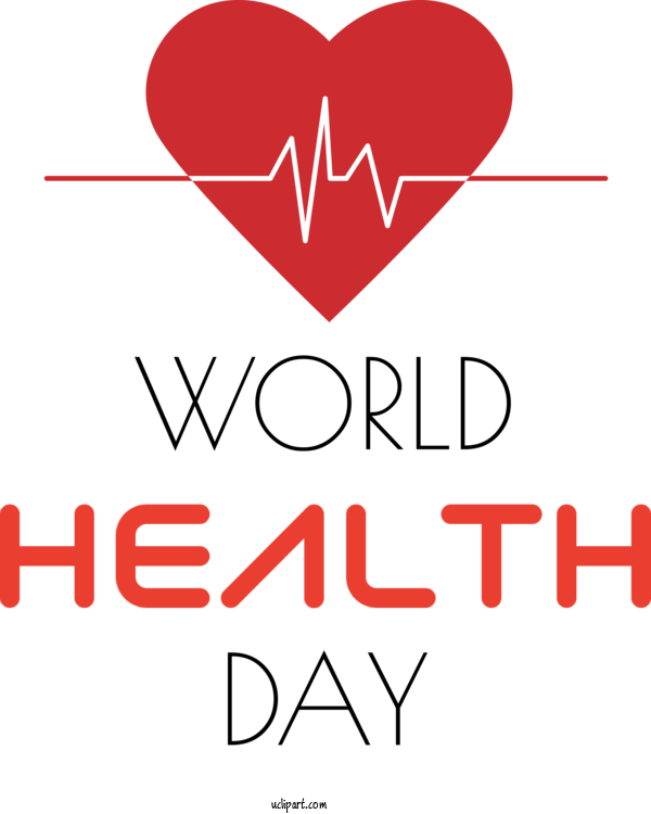 Free Holidays Logo Line Valentine's Day For World Health Day Clipart Transparent Background