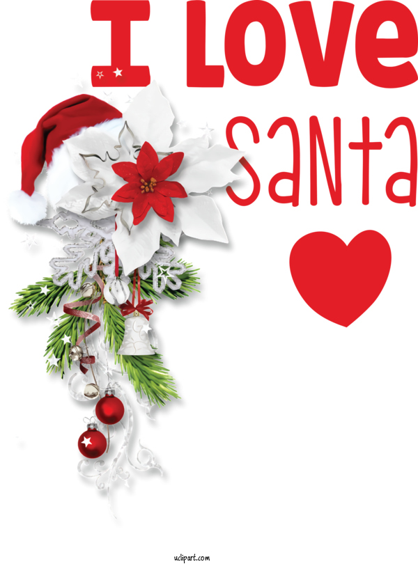 Free Cartoon Christmas Day Santa Claus Christmas Ornament For Santa Clipart Transparent Background