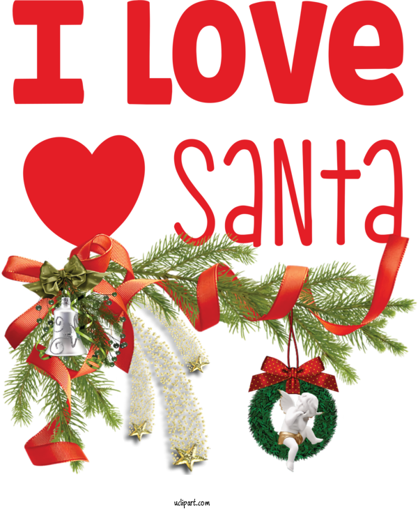 Free Cartoon Christmas Day Santa Claus Christmas Decoration For Santa Clipart Transparent Background