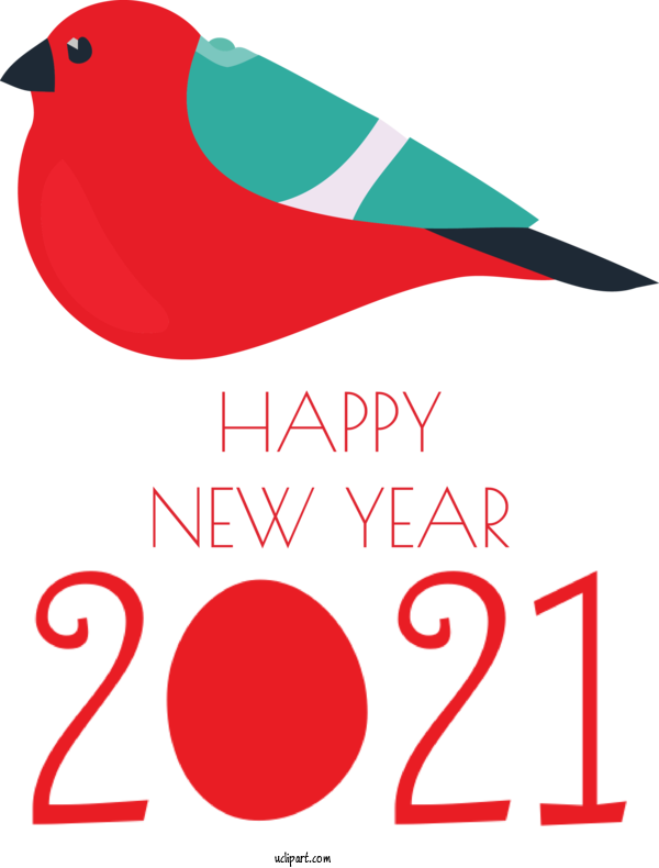 Free Holidays Birds Logo Design For New Year Clipart Transparent Background