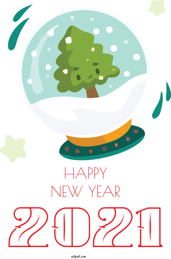 Free Holidays Drawing  Logo For New Year Clipart Transparent Background
