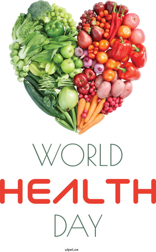 Free Holidays Healthy Diet Eating Health For World Health Day Clipart Transparent Background