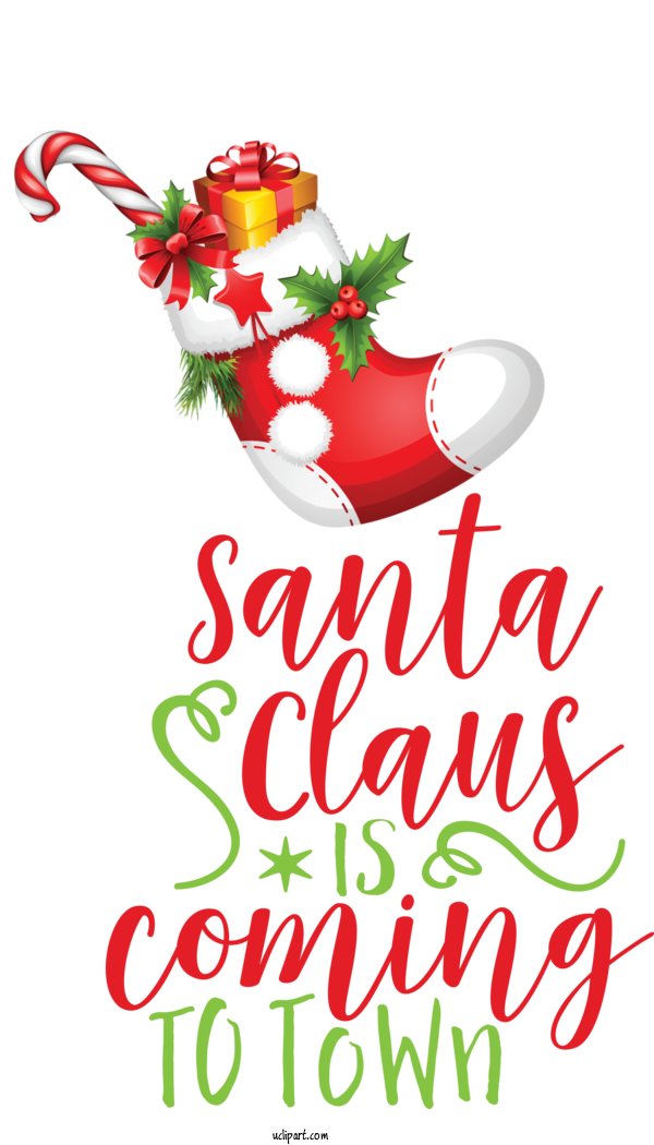 Free Cartoon Christmas Day Christmas Ornament Floral Design For Santa Clipart Transparent Background