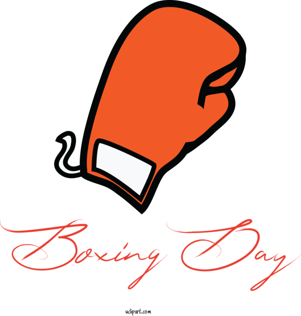Free Holidays Cartoon Boxing Glove Character For Boxing Day Clipart Transparent Background