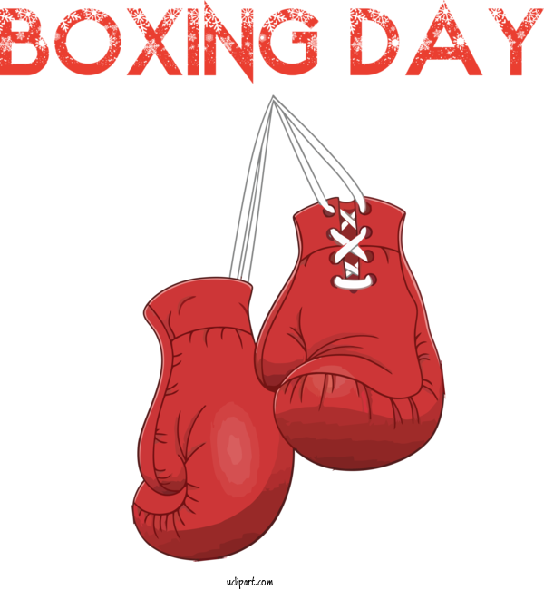 Free Holidays Boxing Glove Red Shoe For Boxing Day Clipart Transparent Background