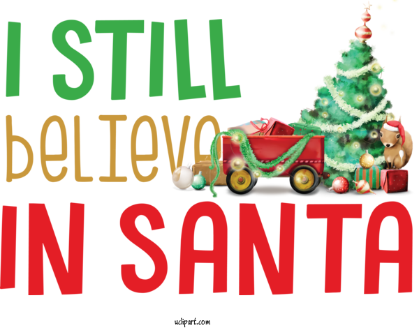 Free Cartoon Christmas Tree Christmas Day Tree For Santa Clipart Transparent Background