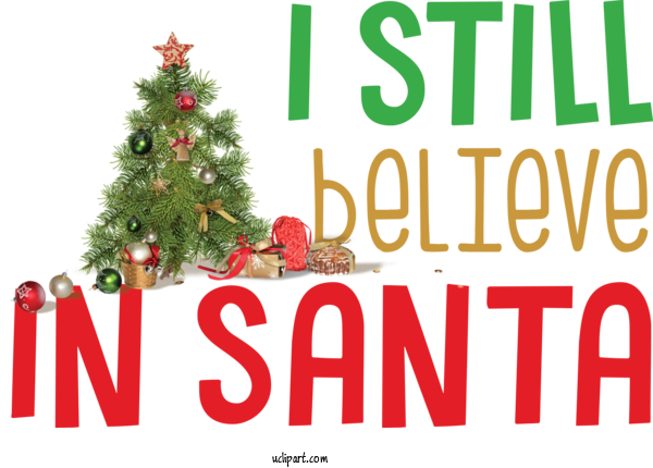 Free Cartoon Christmas Tree Christmas Day Fir For Santa Clipart Transparent Background