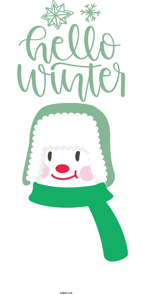 Free Nature Meter Line Character For Winter Clipart Transparent Background
