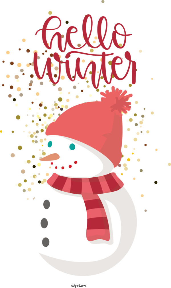 Free Nature Christmas Decoration Christmas Day Design For Winter Clipart Transparent Background