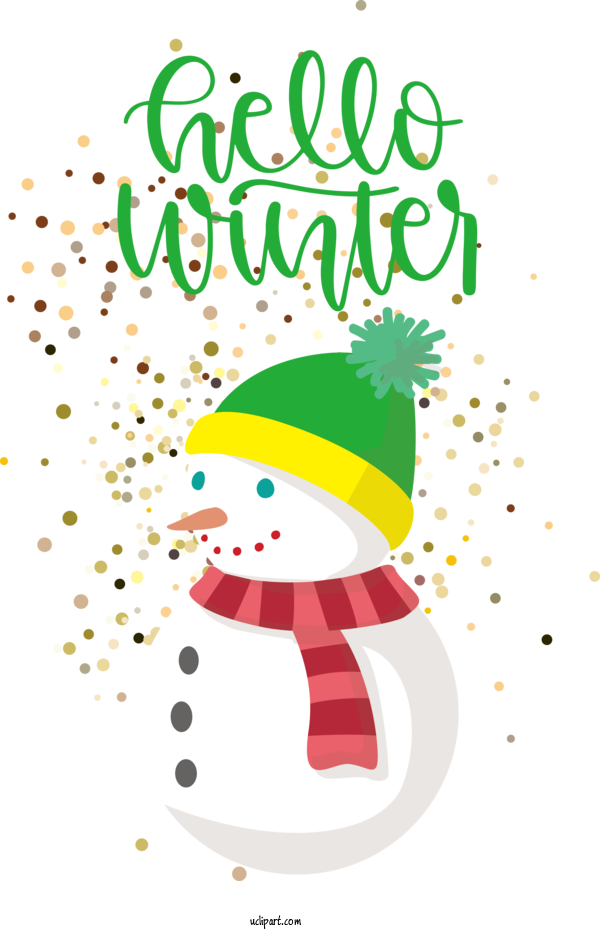 Free Nature Christmas Day Christmas Decoration Snowman For Winter Clipart Transparent Background