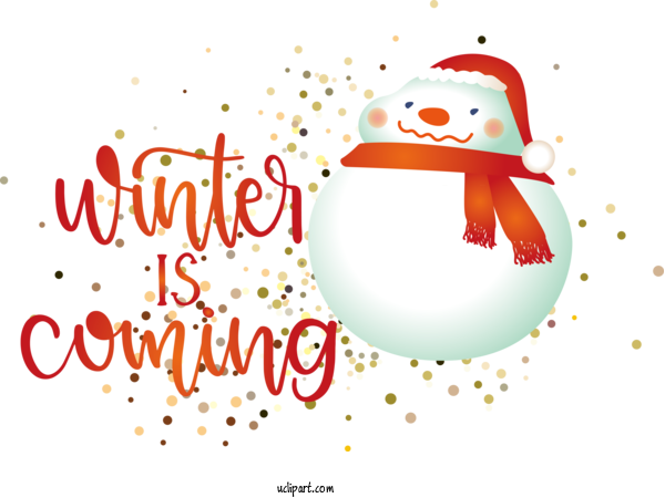 Free Nature Christmas Day Greeting Card Logo For Winter Clipart Transparent Background