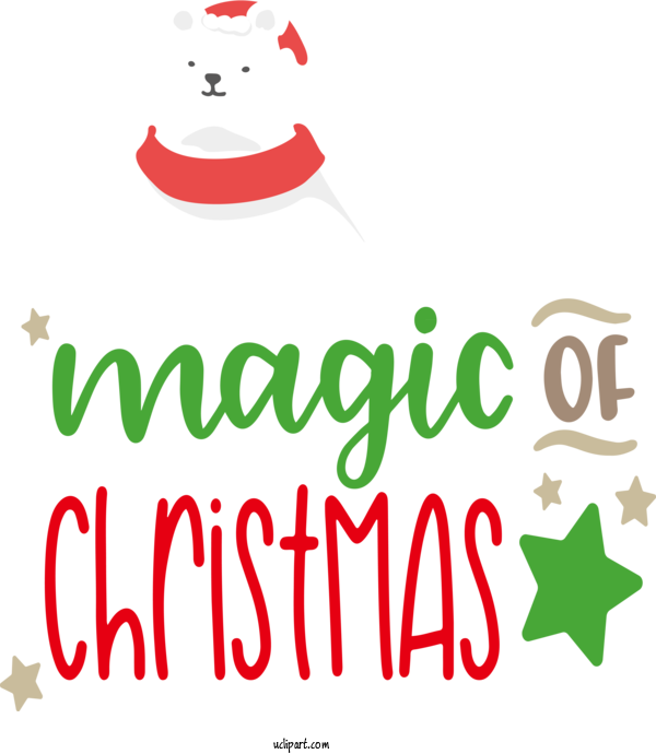 Free Holidays Christmas Day Christmas Decoration Logo For Christmas Clipart Transparent Background