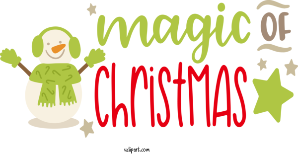 Free Holidays Logo Cartoon Meter For Christmas Clipart Transparent Background