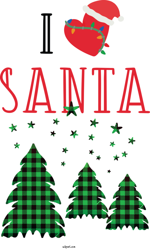 Free Cartoon Christmas Tree Christmas Day Christmas Ornament For Santa Clipart Transparent Background