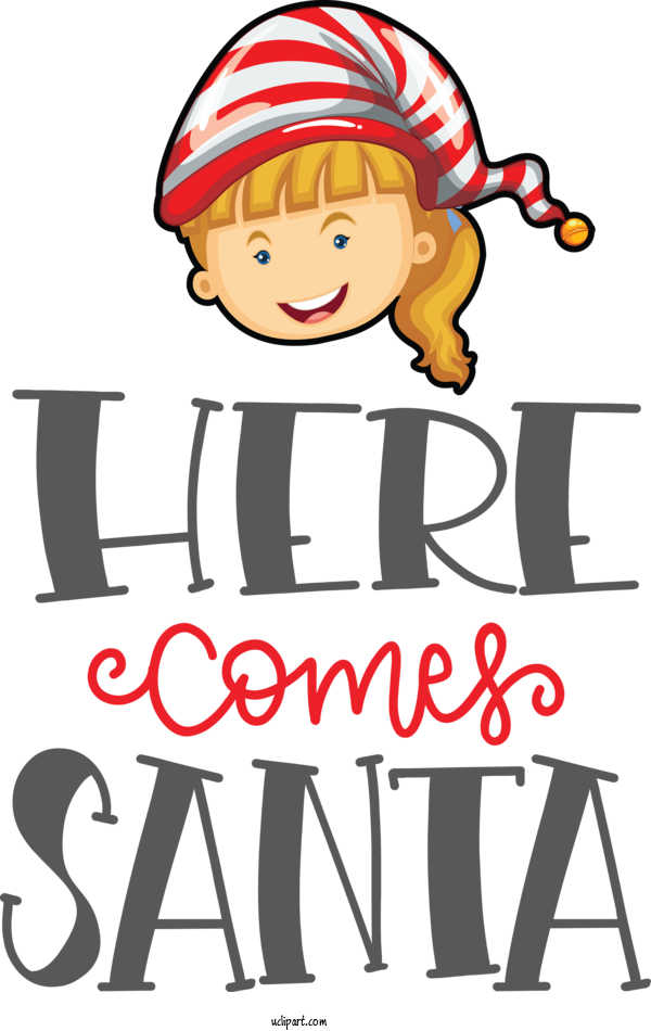 Free Cartoon Design Smile Cartoon For Santa Clipart Transparent Background