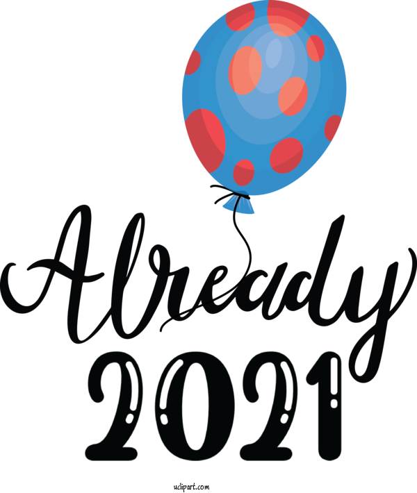 Free Holidays Logo Balloon Meter For New Year Clipart Transparent Background
