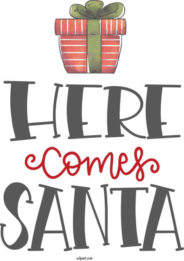 Free Cartoon Logo Design Poster For Santa Clipart Transparent Background