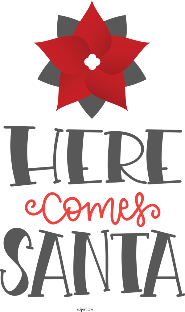 Free Cartoon Logo Design Text For Santa Clipart Transparent Background