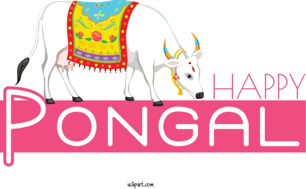 Free Holidays Pongal Mattu Pongal Religious Festival For Pongal Clipart Transparent Background