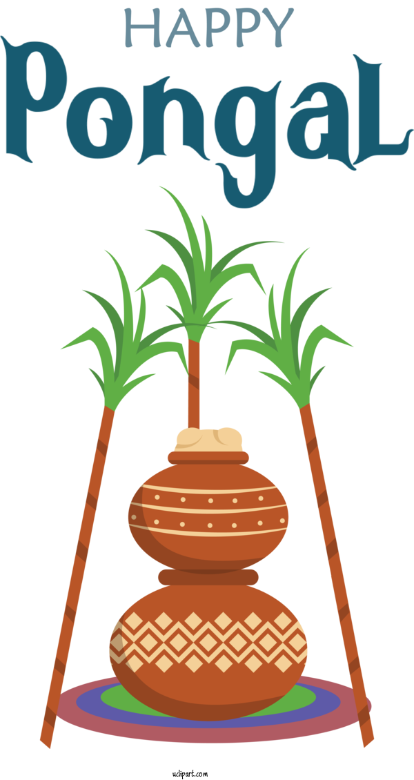 Free Holidays Tree Palm Trees Houseplant For Pongal Clipart Transparent Background