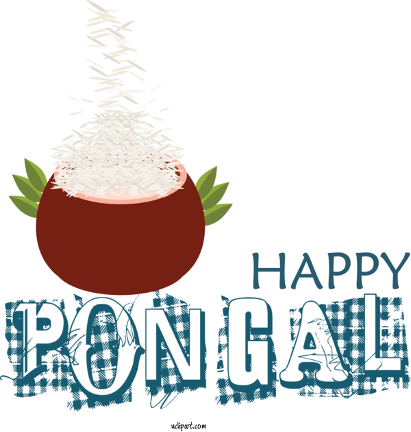 Free Holidays Christmas Day Christmas Tree Logo For Pongal Clipart Transparent Background