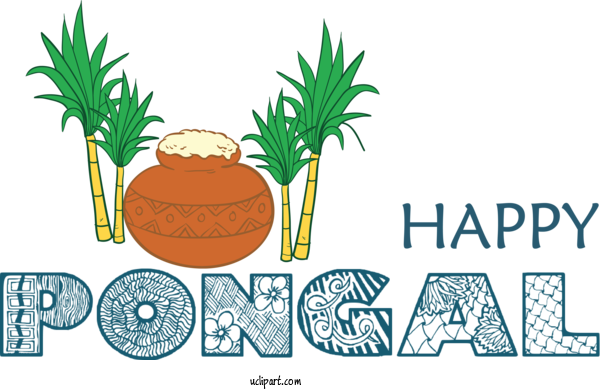 Free Holidays Logo Birthday Meter For Pongal Clipart Transparent Background