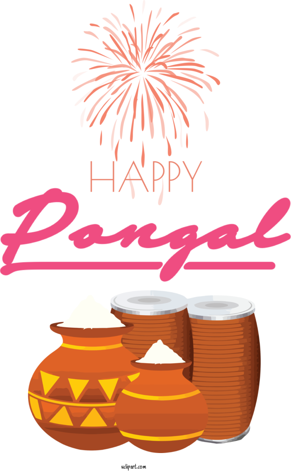 Free Holidays Line Meter The Arts For Pongal Clipart Transparent Background