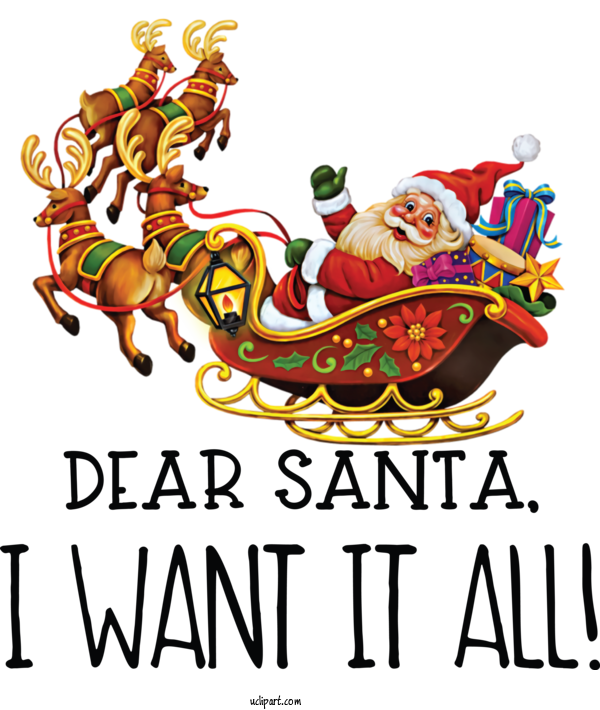 Free Cartoon Rudolph Santa Claus Transparency For Santa Clipart Transparent Background