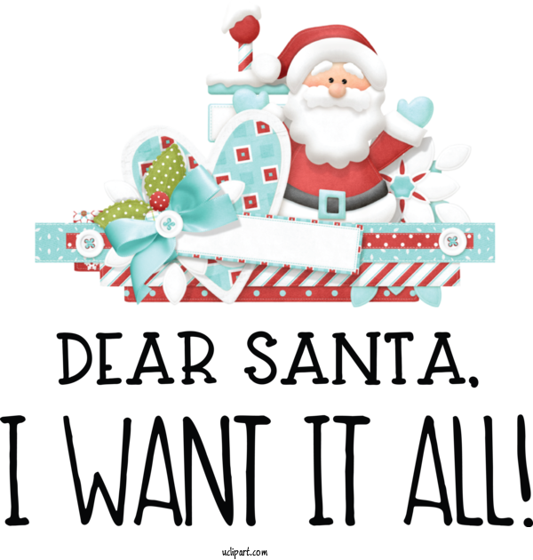 Free Cartoon Christmas Day Drawing Santa Claus For Santa Clipart Transparent Background