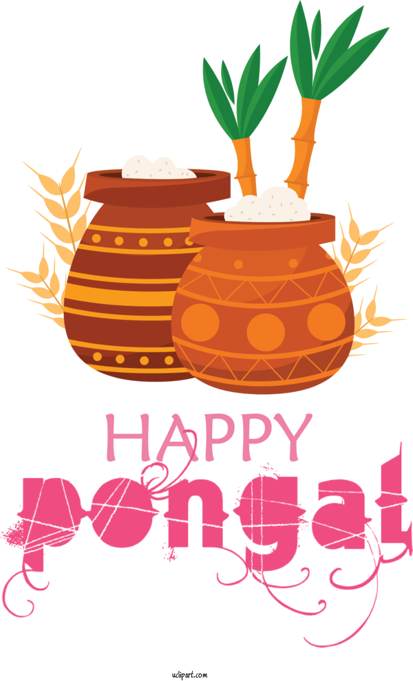 Free Holidays Drawing Transparency Cartoon For Pongal Clipart Transparent Background