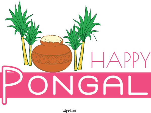 Free Holidays Logo Meter Commodity For Pongal Clipart Transparent Background