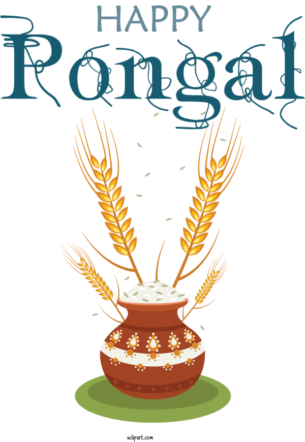 Free Holidays Greeting Card Birthday Meter For Pongal Clipart Transparent Background