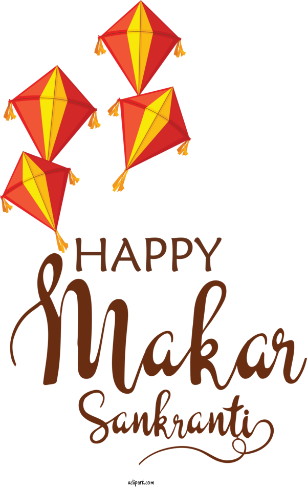Free Holidays Logo Yellow Meter For Makar Sankranti Clipart Transparent Background