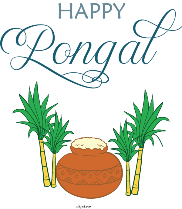 Free Holidays Sugar Sugarcane Festival For Pongal Clipart Transparent Background