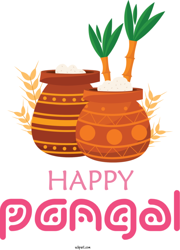 Free Holidays Drawing Transparency Logo For Pongal Clipart Transparent Background