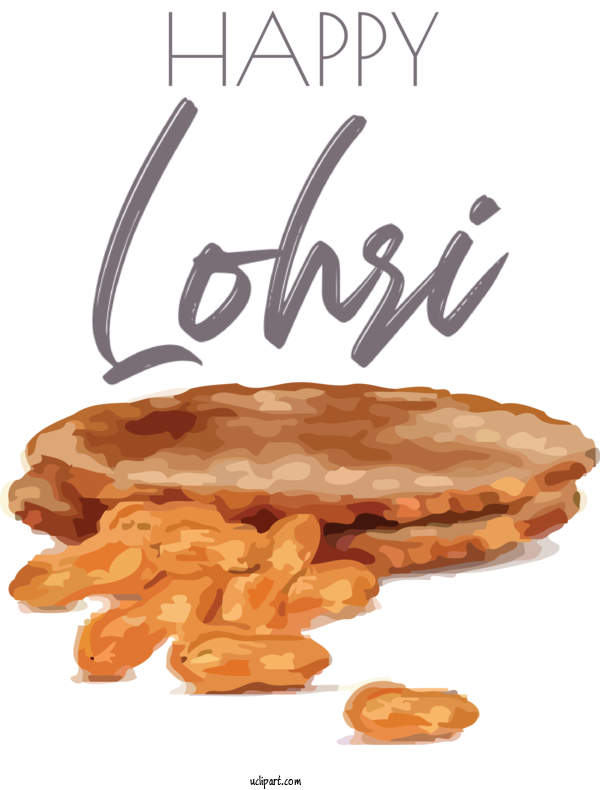 Free Holidays Breakfast Pancake Peanut For Lohri Clipart Transparent Background