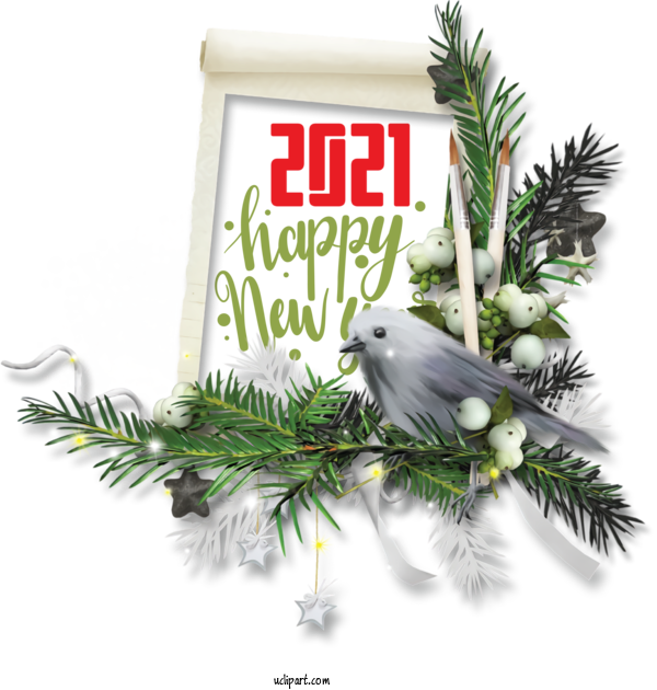 Free Holidays Christmas Day For New Year Clipart Transparent Background