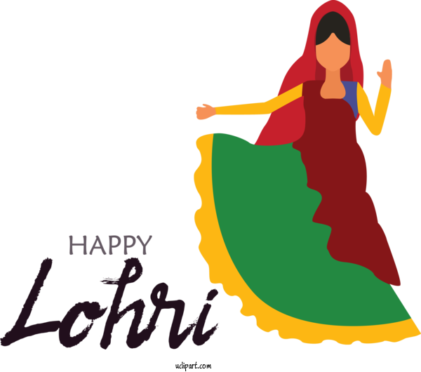 Free Holidays Logo Meter Line For Lohri Clipart Transparent Background
