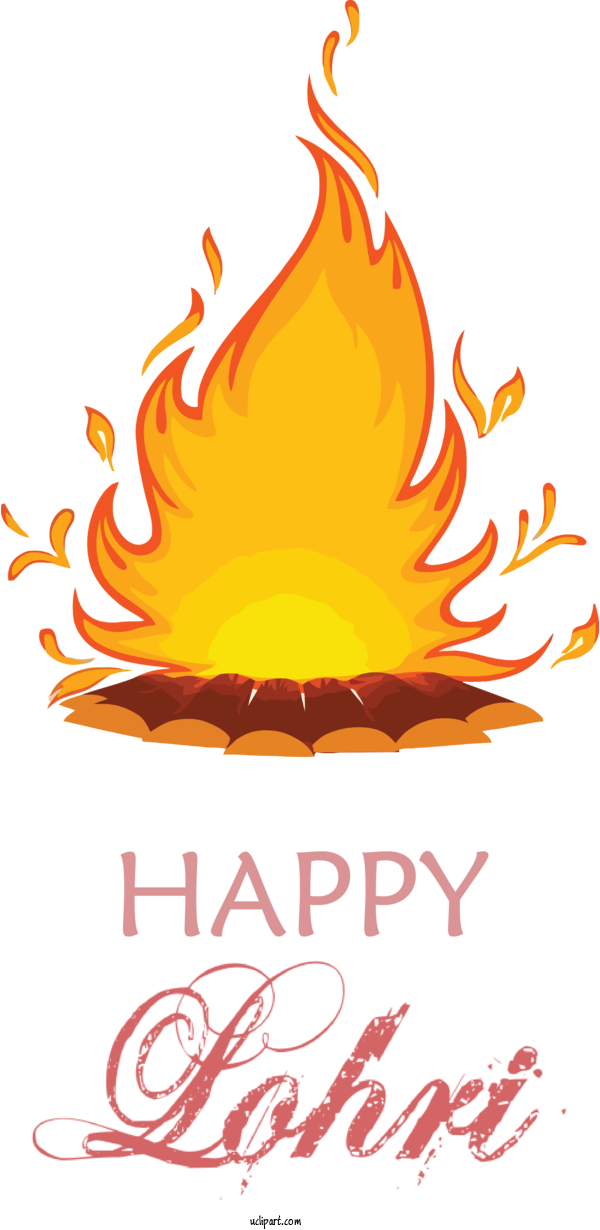 Free Holidays Campfire Drawing Bonfire For Lohri Clipart Transparent Background