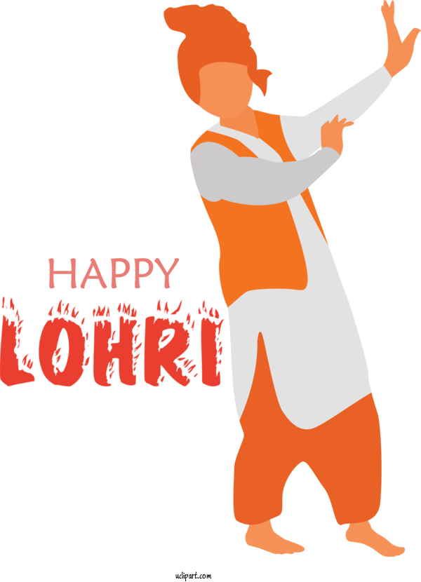 Free Holidays Icon Cartoon Poster For Lohri Clipart Transparent Background