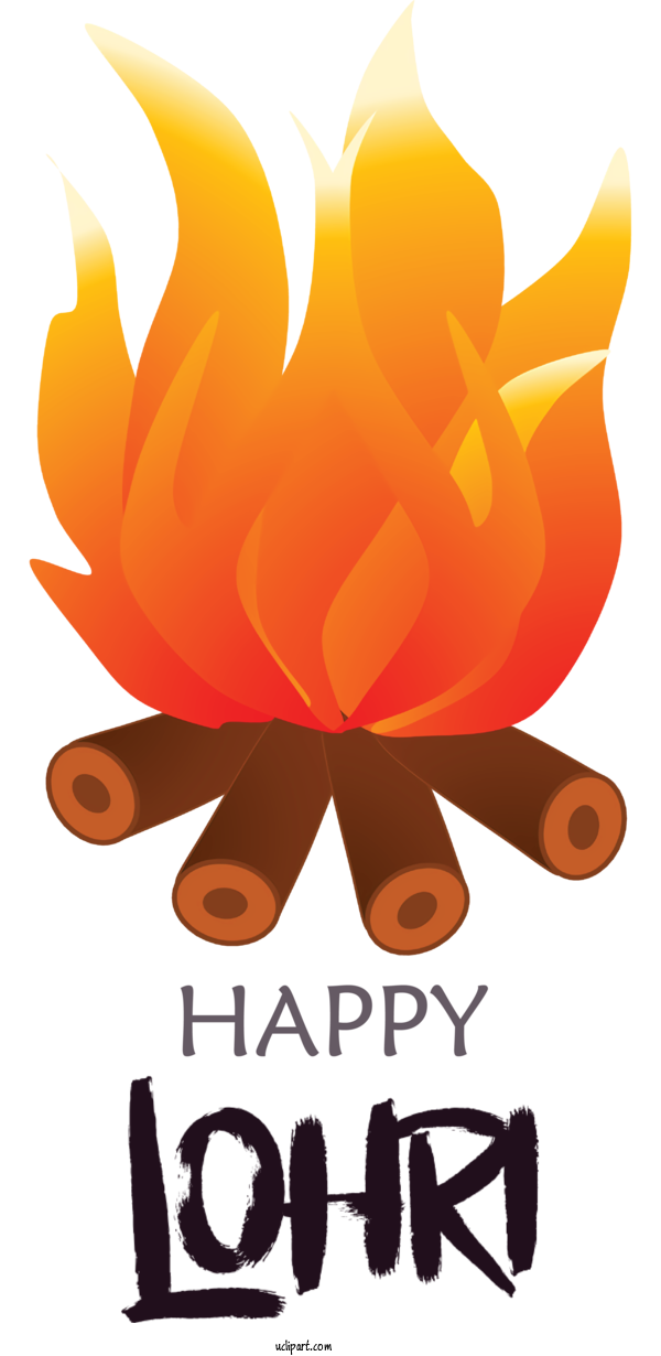 Free Holidays Logo Text Flower For Lohri Clipart Transparent Background
