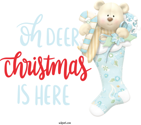 Free Holidays Teddy Bear Meter Character For Christmas Clipart Transparent Background