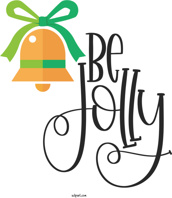 Free Holidays Bell Line Art Fine Arts For Christmas Clipart Transparent Background